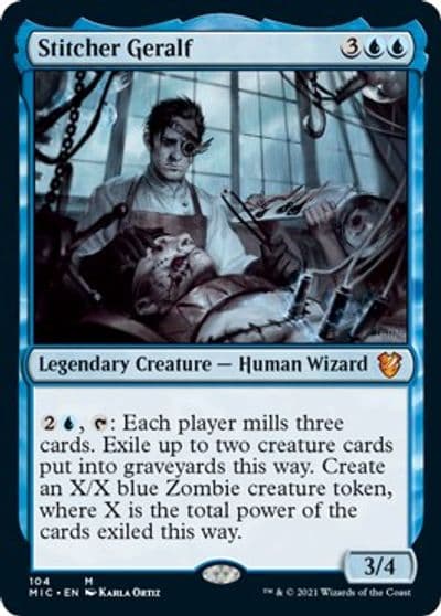 Stitcher Geralf Commander: Innistrad: Midnight Hunt Magic card