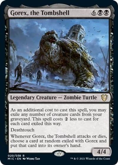 Gorex the Tombshell Commander: Innistrad: Midnight Hunt Magic card