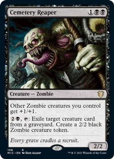 Cemetery Reaper Commander: Innistrad: Midnight Hunt Magic card