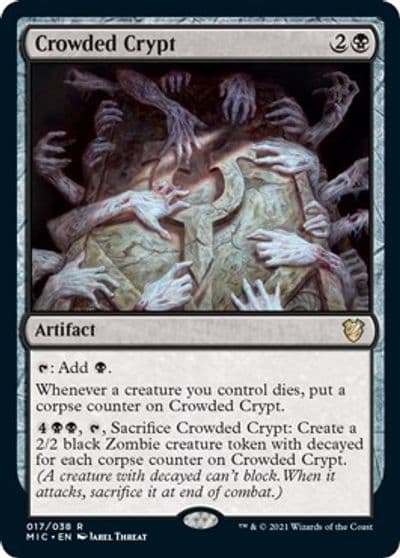 Crowded Crypt Commander: Innistrad: Midnight Hunt Magic card