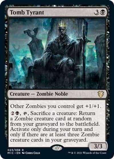 Tomb Tyrant Commander: Innistrad: Midnight Hunt Magic card