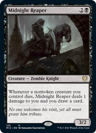 Midnight Reaper Commander: Innistrad: Midnight Hunt Magic card