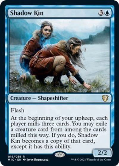 Shadow Kin Commander: Innistrad: Midnight Hunt Magic card
