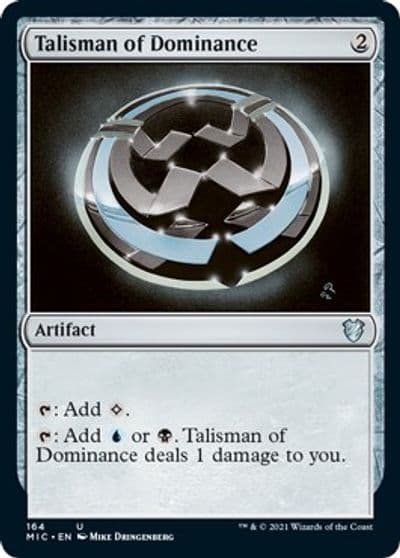 Talisman of Dominance Commander: Innistrad: Midnight Hunt Magic card