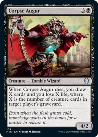 Corpse Augur Commander: Innistrad: Midnight Hunt Magic card
