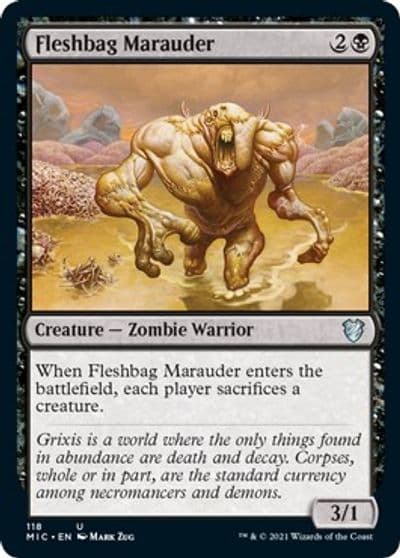 Fleshbag Marauder Commander: Innistrad: Midnight Hunt Magic card