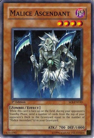 Malice Ascendant Shadow of Infinity Yu-Gi-Oh! card