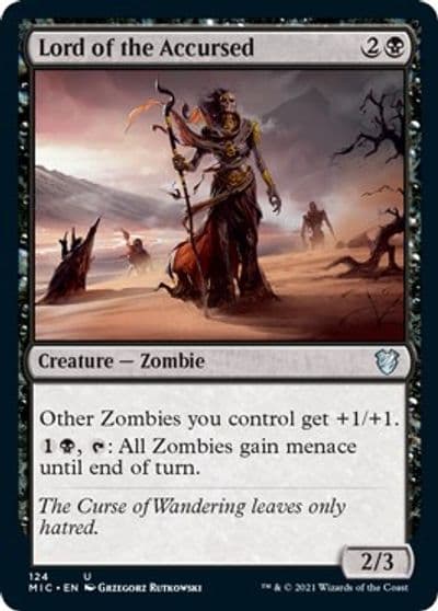 Lord of the Accursed Commander: Innistrad: Midnight Hunt Magic card