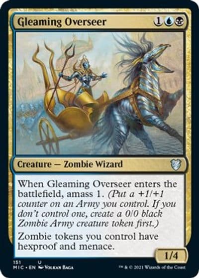 Gleaming Overseer Commander: Innistrad: Midnight Hunt Magic card