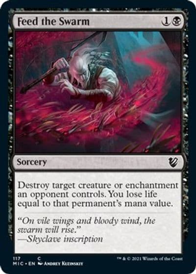 Feed the Swarm Commander: Innistrad: Midnight Hunt Magic card