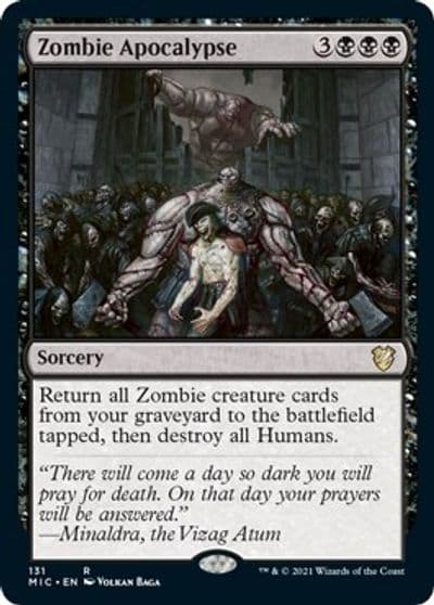 Zombie Apocalypse Commander: Innistrad: Midnight Hunt Magic card