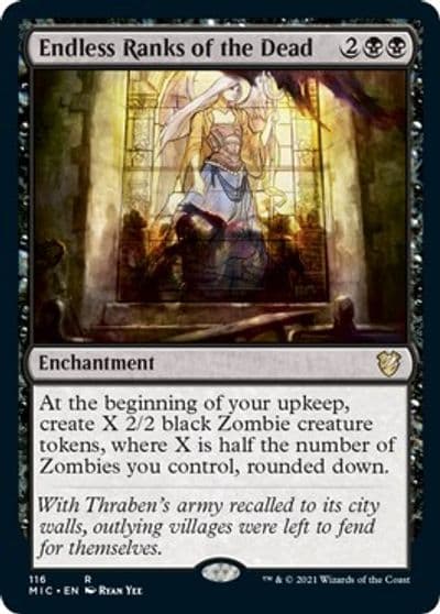 Endless Ranks of the Dead Commander: Innistrad: Midnight Hunt Magic card