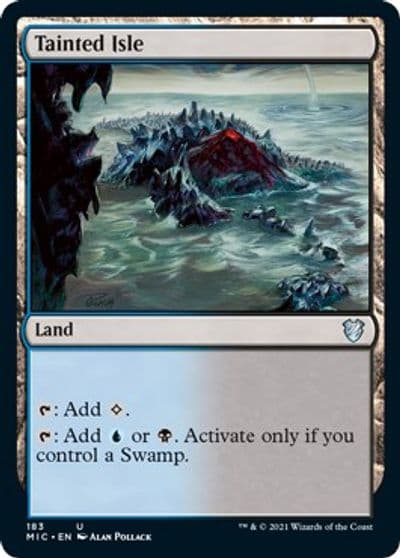 Tainted Isle Commander: Innistrad: Midnight Hunt Magic card