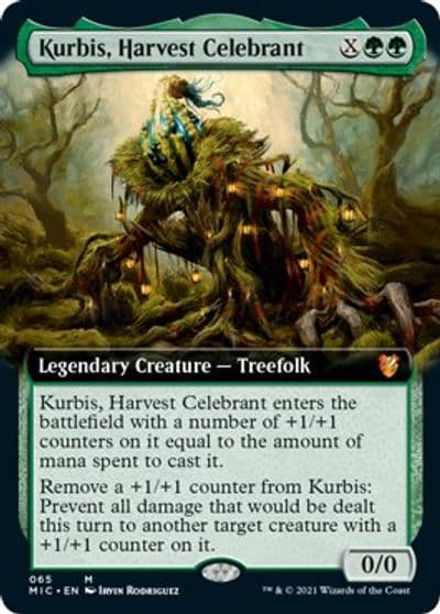Kurbis Harvest Celebrant Extended Art Commander: Innistrad: Midnight Hunt Magic card