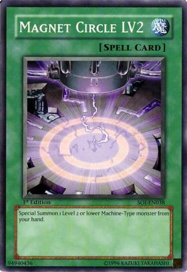 Magnet Circle LV2 Shadow of Infinity Yu-Gi-Oh! card