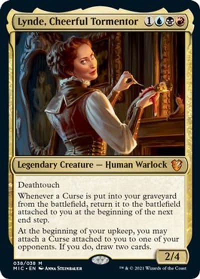 Lynde Cheerful Tormentor Commander: Innistrad: Midnight Hunt Magic card