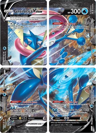 Greninja V-UNION [Set of 4] SWSH: Sword & Shield Promo Cards Pokemon card