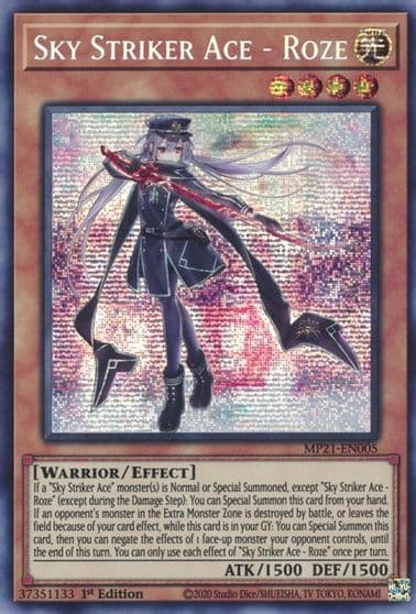 Sky Striker Ace Roze 2021 Tin of Ancient Battles Yu-Gi-Oh! card