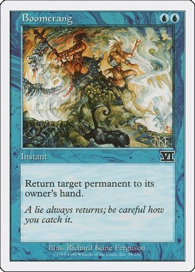 Boomerang Classic Sixth Edition Magic card