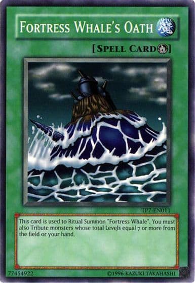 Fortress Whales Oath Speed Duel: Tournament Pack 7 Yu-Gi-Oh! card