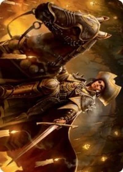 Seasoned Cathar Art Card Art Series: Innistrad: Midnight Hunt Magic card