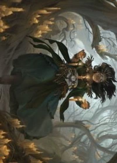 Candlegrove Witch Art Card 15 81 Art Series: Innistrad: Midnight Hunt Magic card