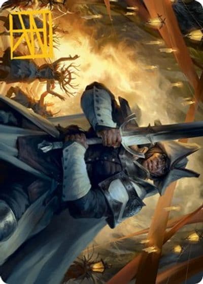 Ritual Guardian Art Card Gold Stamped Signature Art Series: Innistrad: Midnight Hunt Magic card