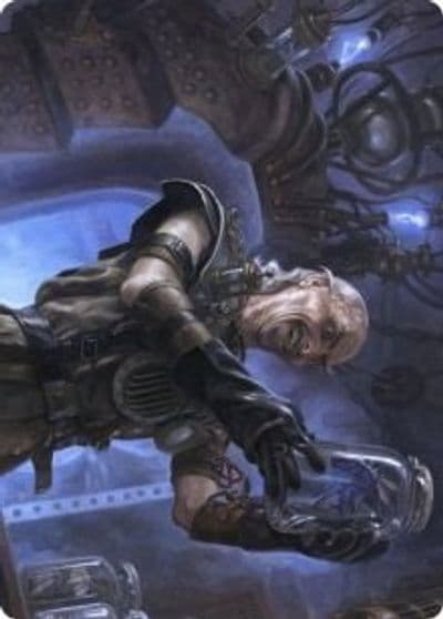 Delver of Secrets Art Card Art Series: Innistrad: Midnight Hunt Magic card
