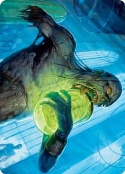Larder Zombie Art Card Art Series: Innistrad: Midnight Hunt Magic card