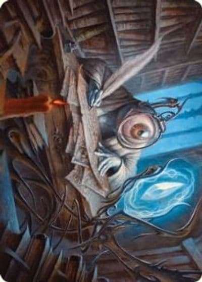 Unblinking Observer Art Card Art Series: Innistrad: Midnight Hunt Magic card
