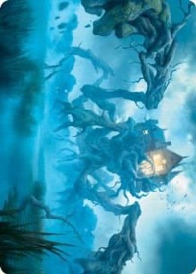 Creeping Inn Art Card Art Series: Innistrad: Midnight Hunt Magic card