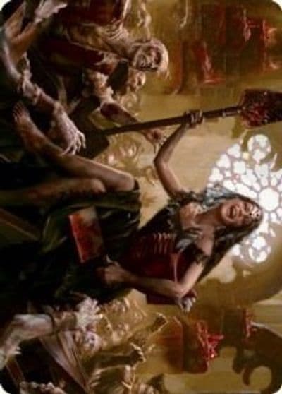 Gisa Glorious Resurrector Art Card Art Series: Innistrad: Midnight Hunt Magic card