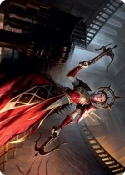 Bloodthirsty Adversary Art Card Art Series: Innistrad: Midnight Hunt Magic card