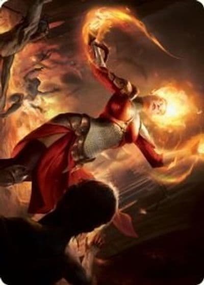 Light Up the Night Art Card Art Series: Innistrad: Midnight Hunt Magic card