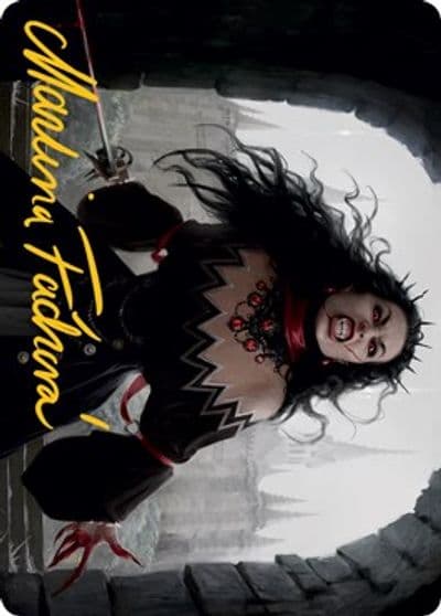 Voldaren Stinger Art Card Gold Stamped Signature Art Series: Innistrad: Midnight Hunt Magic card