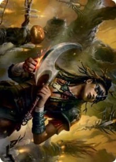 Harvesttide Sentry Art Card Art Series: Innistrad: Midnight Hunt Magic card