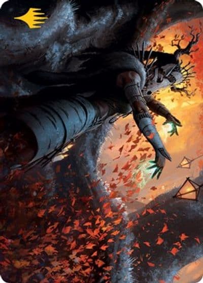Dawnhart Rejuvenator Art Card Gold Stamped Signature Art Series: Innistrad: Midnight Hunt Magic card