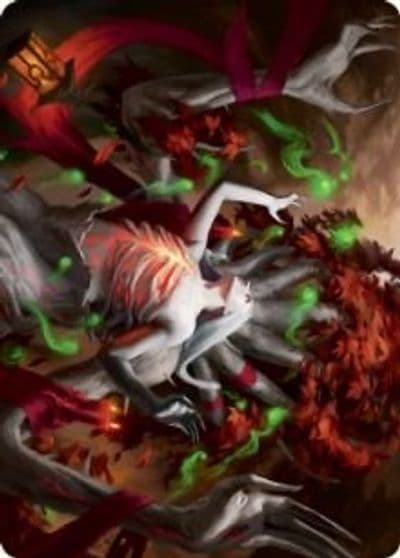 Dryads Revival Art Card Art Series: Innistrad: Midnight Hunt Magic card