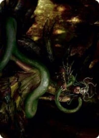 Saryth the Vipers Fang Art Card Art Series: Innistrad: Midnight Hunt Magic card