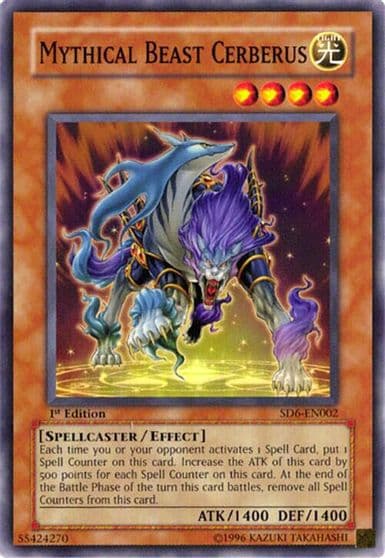 Mythical Beast Cerberus Structure Deck: Spellcaster's Judgment Yu-Gi-Oh! card