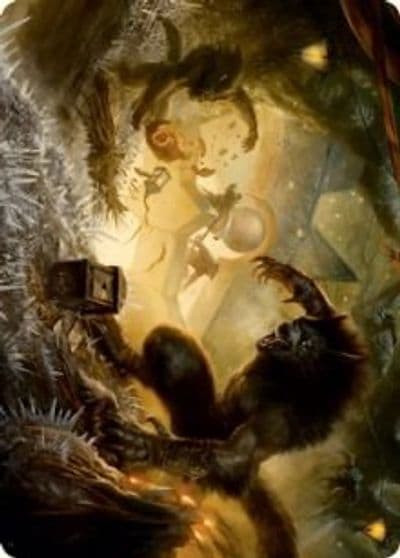 Storm the Festival Art Card Art Series: Innistrad: Midnight Hunt Magic card