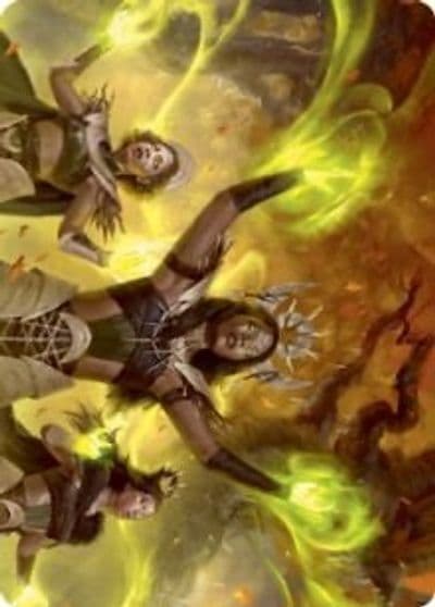 Dawnhart Wardens Art Card Art Series: Innistrad: Midnight Hunt Magic card