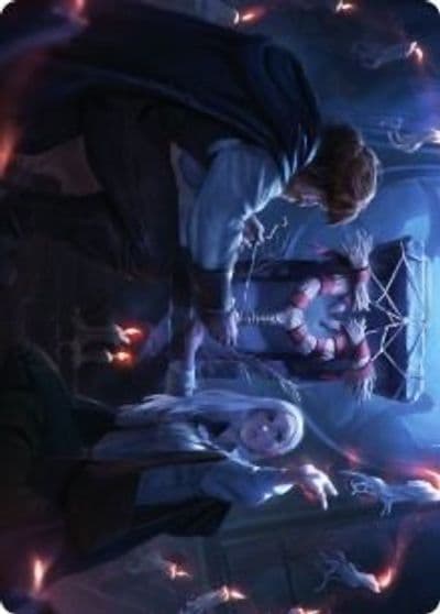Faithful Mending Art Card Art Series: Innistrad: Midnight Hunt Magic card