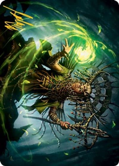 Katilda Dawnhart Prime Art Card Gold Stamped Signature Art Series: Innistrad: Midnight Hunt Magic card