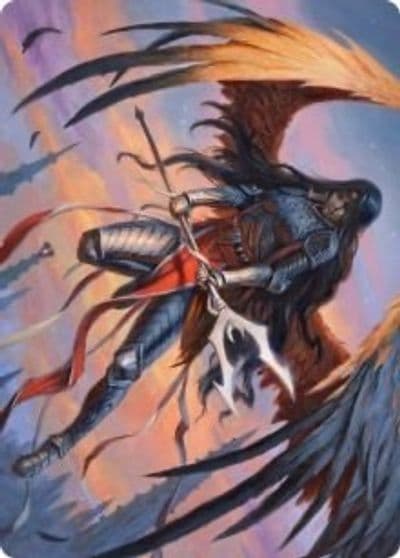 Liesa Forgotten Archangel Art Card Art Series: Innistrad: Midnight Hunt Magic card