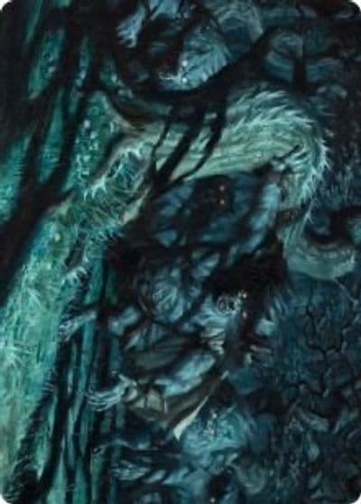 Unnatural Moonrise Art Card Art Series: Innistrad: Midnight Hunt Magic card