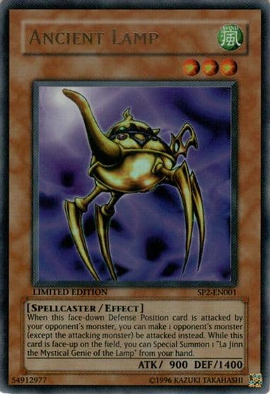 Ancient Lamp Sneak Preview Series 2 Yu-Gi-Oh! card