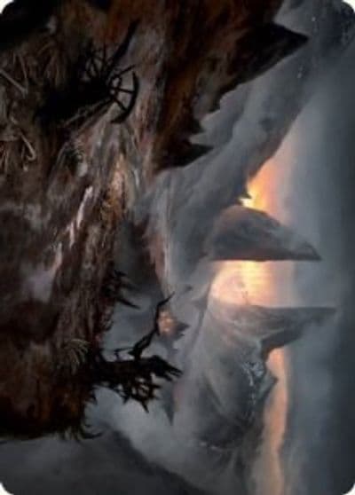 Haunted Ridge Art Card Art Series: Innistrad: Midnight Hunt Magic card
