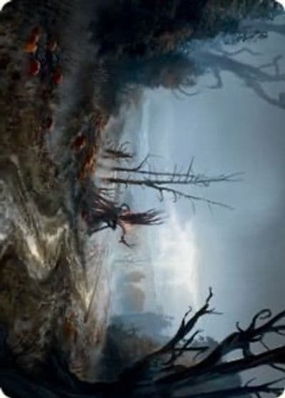 Overgrown Farmland Art Card Art Series: Innistrad: Midnight Hunt Magic card