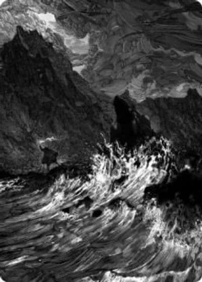 Island Art Card Art Series: Innistrad: Midnight Hunt Magic card